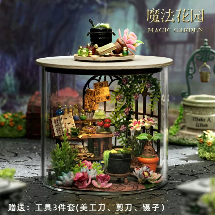 Craft Kits Dream Bottle Series | Magic World - DIY Handmade Mini World Miniature Gift Magic School
