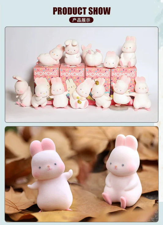 Blind Box Kawaii Lovely Characters Momo Bunny First Edition -Toy Collection