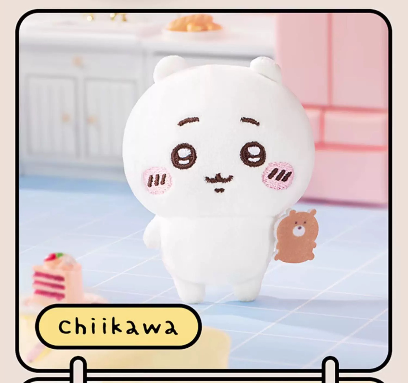 ChiiKawa X Miniso Mini Guardian Series | ChiiKawa Hachiware Usagi Momonga Kurimanju Rakko - Plush Doll Refrigerator Magnet Kawaii Items Room Decoration Doll