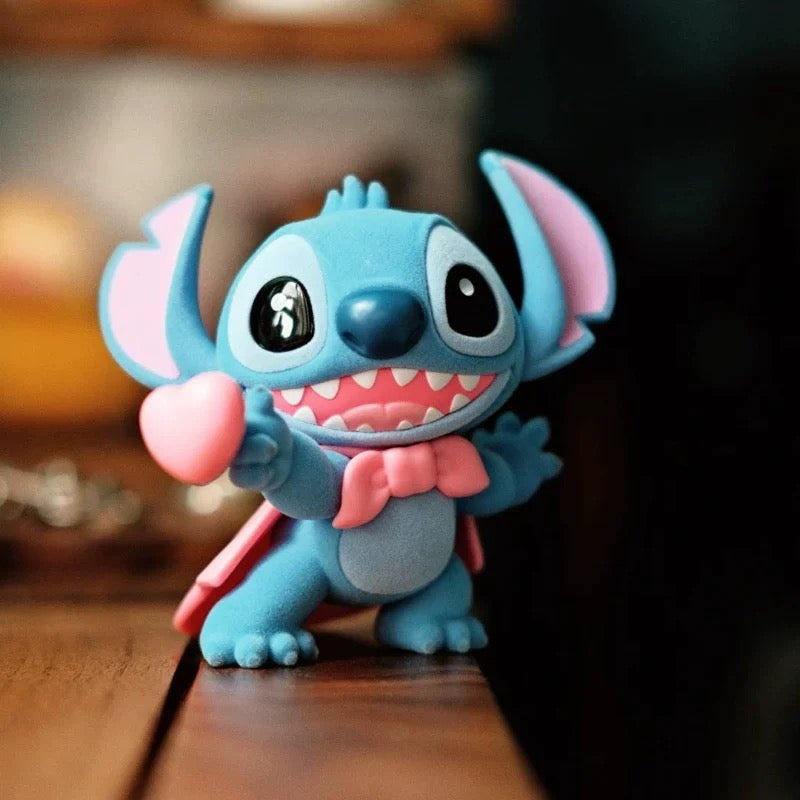 52TOYS x Stitch Sweet Pink Series | Love and Heart - Figure Collectable Toys Mystery Blind Box