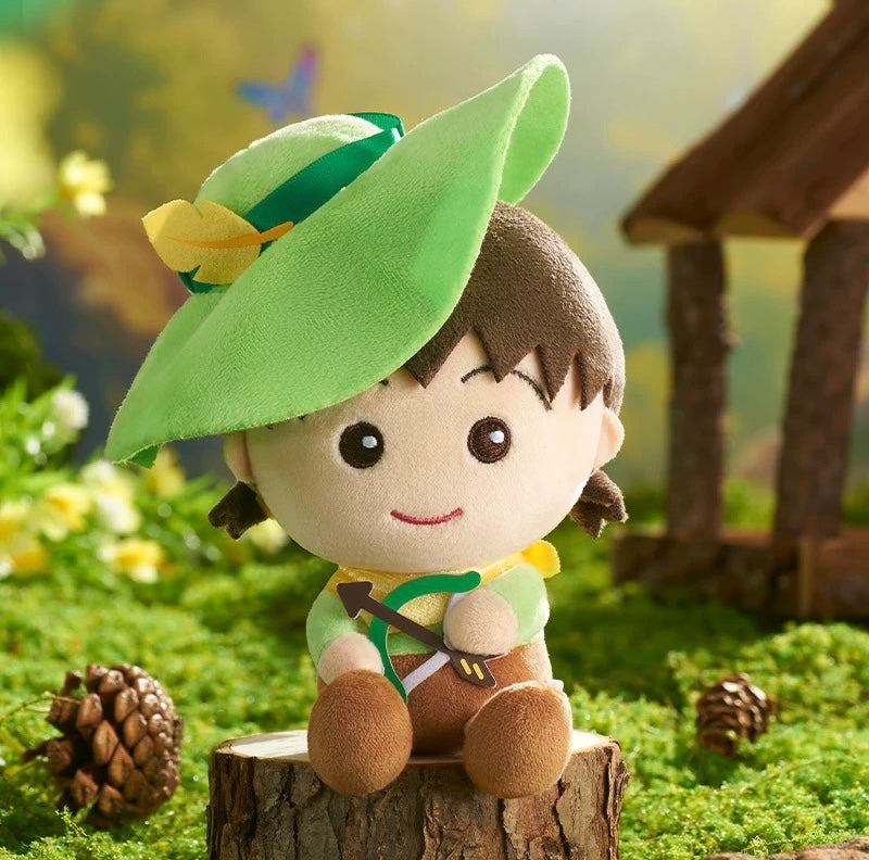 Chibi Maruko Chan Plush Doll | Fairy Tale Theater Part 1 Series - Mini Plush Doll Figure Keychain Collectable Toys Mystery Blind Box