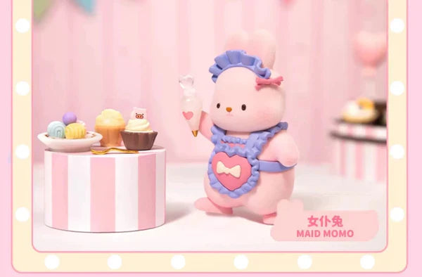 Blind Box Kawaii Lovely Characters Momo Bunny Anniversary -Toy Collection