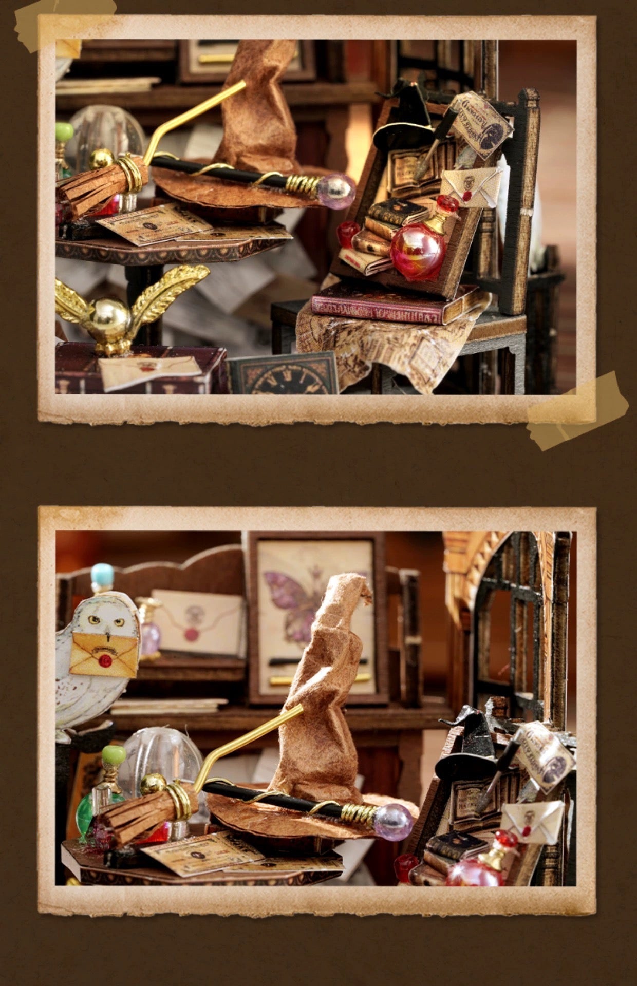 Craft Kits Dream Bottle Series | Magic World - DIY Handmade Mini World Miniature Gift Magic School