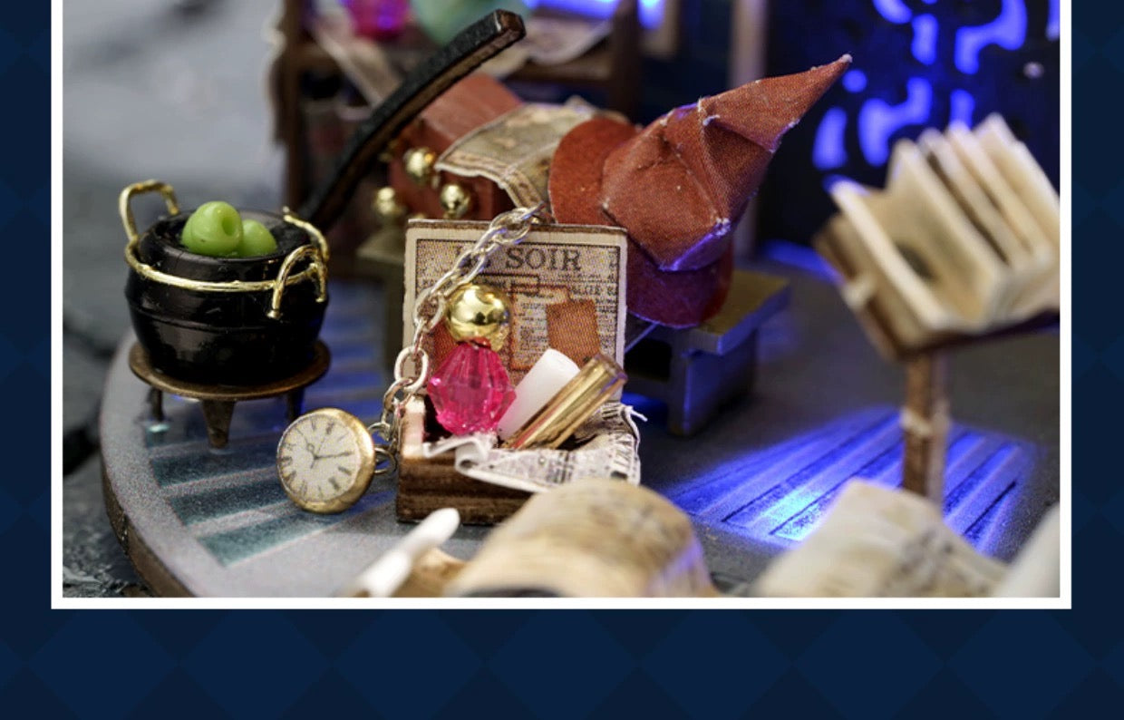 Craft Kits Dream Bottle Series | Magic World - DIY Handmade Mini World Miniature Gift Magic School