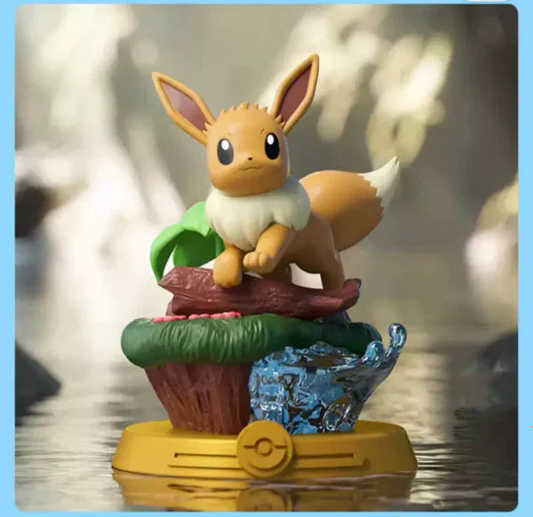 Blind Box Pokemon Eevee Evolution Evolve Adventure Version | Eevee Vaporeon Jolteon Flareon Espeon Umbreon Leafeon Glaceon Sylveon - Collectable Toys