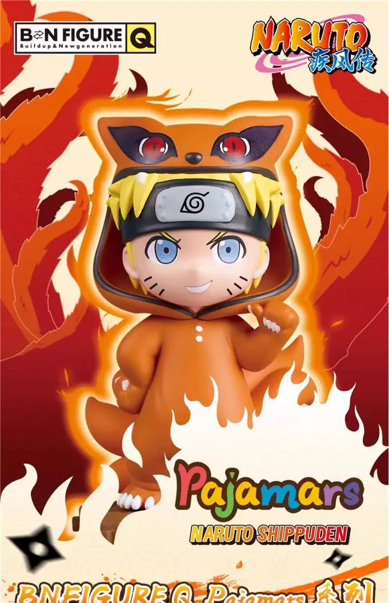 BN Figure X Naruto Ninja Part 1 Series Limited Edition | Naruto Shippuuden with Pajamas Naruto Sasuke Sakura Kakashi Gaara Hinata Itachi - Figure Collectable Toys Mystery Blind Box