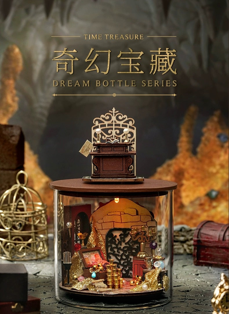 Craft Kits Dream Bottle Series | Magic World - DIY Handmade Mini World Miniature Gift Magic School