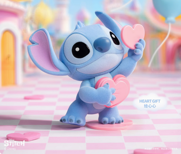 52TOYS x Stitch Sweet Pink Series | Love and Heart - Figure Collectable Toys Mystery Blind Box