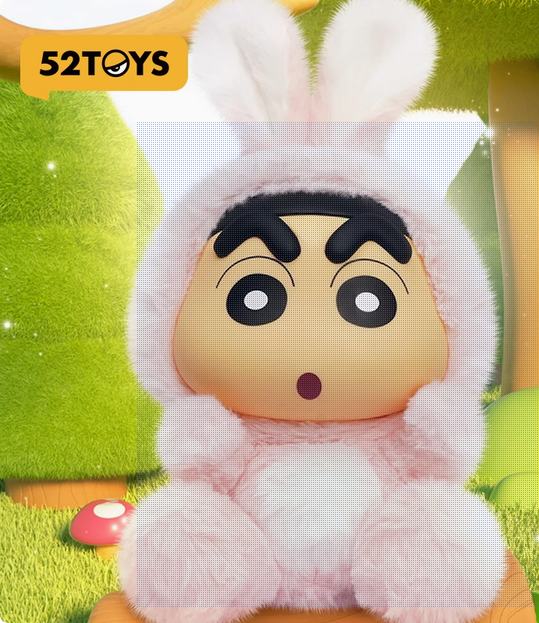 52TOYS x Japanese Cartoon Crayon Shin-chan Cosplay Animal Series 1 | Rabbit Frog Panda Bear - Figure Collectable Toys Mystery Blind Box